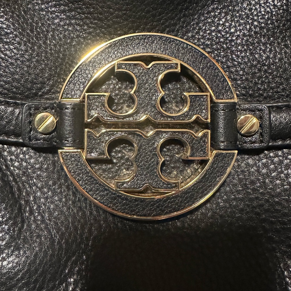 Tory Burch black Leather Tote Bag - Picture 7 of 8